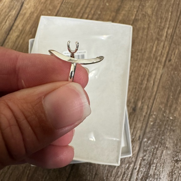 James Michelle silver ECLIPSE HERKIMER RING. Sz 5. Read below! - Picture 7 of 14